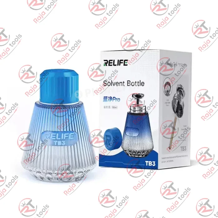 150ml Glass Alcohol Bottle Phone Repair Press-type Liquid Cleaner Box