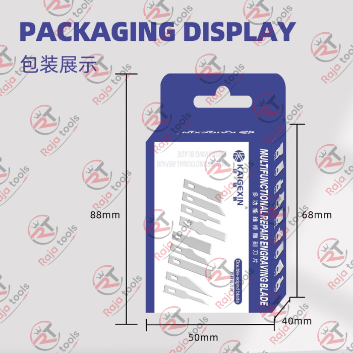 KAIGEXIN Multifunctional Repair Engraving & Glue Removal Blades