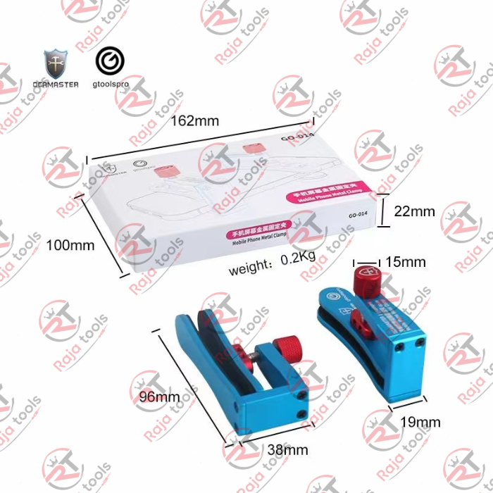 gtoolspro GO-014 Mobile Phone Screen Metal Fastening Clamp