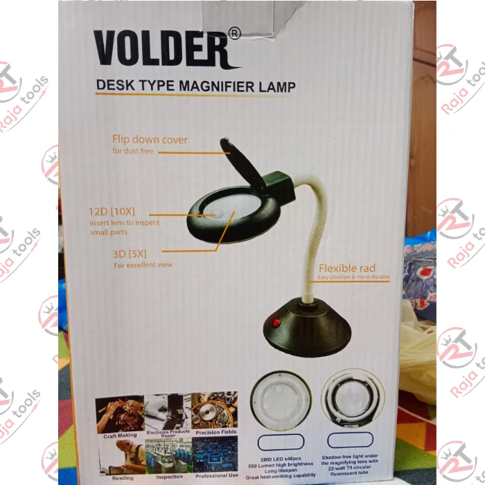 Magnifying Glass Adjustable Table Lamp Lighting SMD LED X 40 PCs 5 Watt
