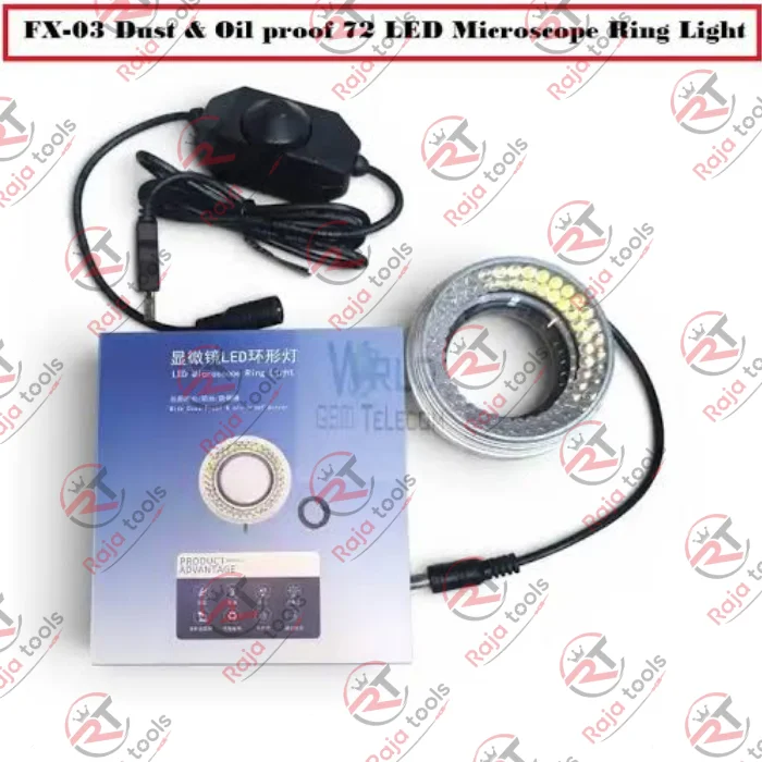 UGAIN-819 Microscope Lamp 72 LED Ring Light for Cellphone Repair Tools