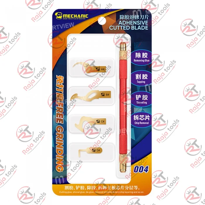 Mechanic 004 IC Chip Glue Remover Scraper Set with Blade