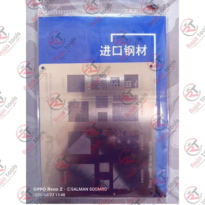 Universal Stencil for Bga IC Reballing Use Solder Paste & SMD for IC Reballing Steel Stencil